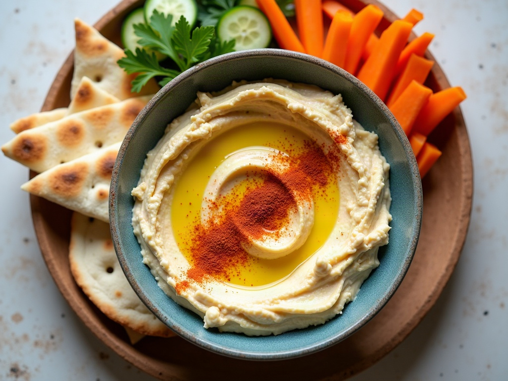 Hummus casero cremoso: la receta fácil (y el truco del agua helada)