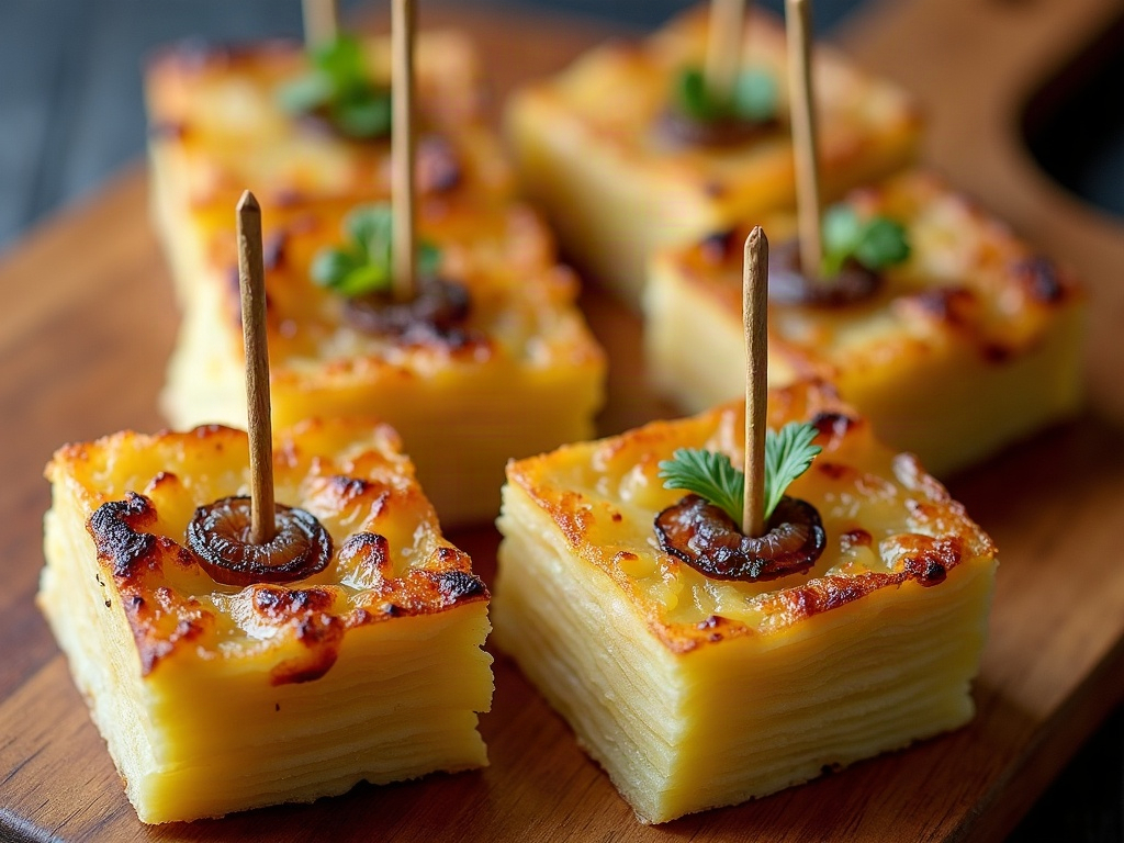 Tortilla de patatas vegana (sin huevo, con harina de garbanzo)
