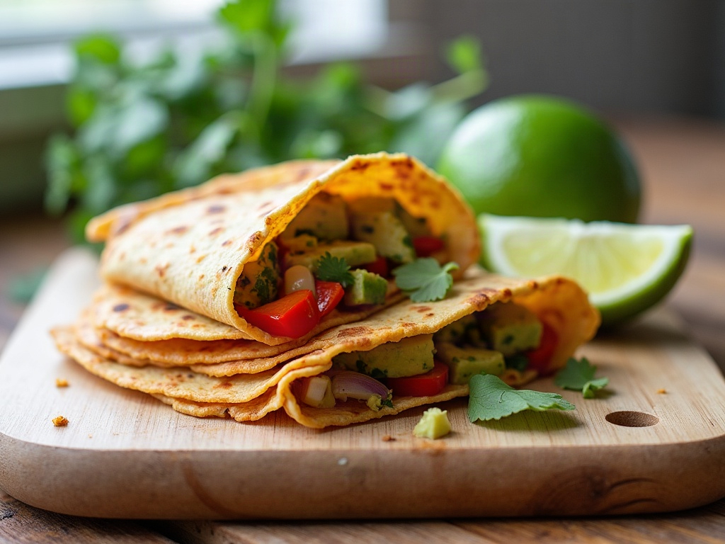 Tortillas keto veganas con harina de almendra (sin gluten)